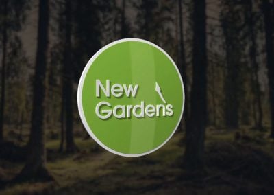 New Gardens – Animated 3D Logo Ident