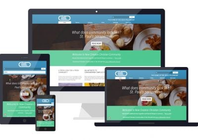 NCCC – Community Website Design