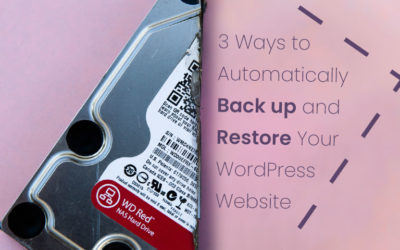 How to Automatically Backup and Restore a WordPress Website