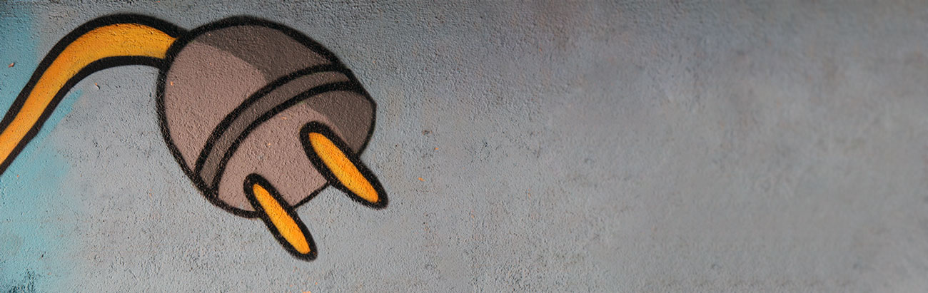 Plug graffiti