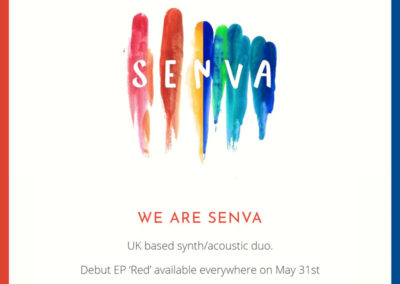 Senva – Band Website Design